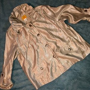 Ruby Rd Silver/Metallic Jacket